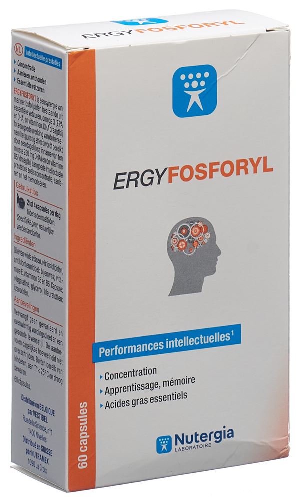 Nutergia Ergyfosforyl Kapseln Blist 60 Stück