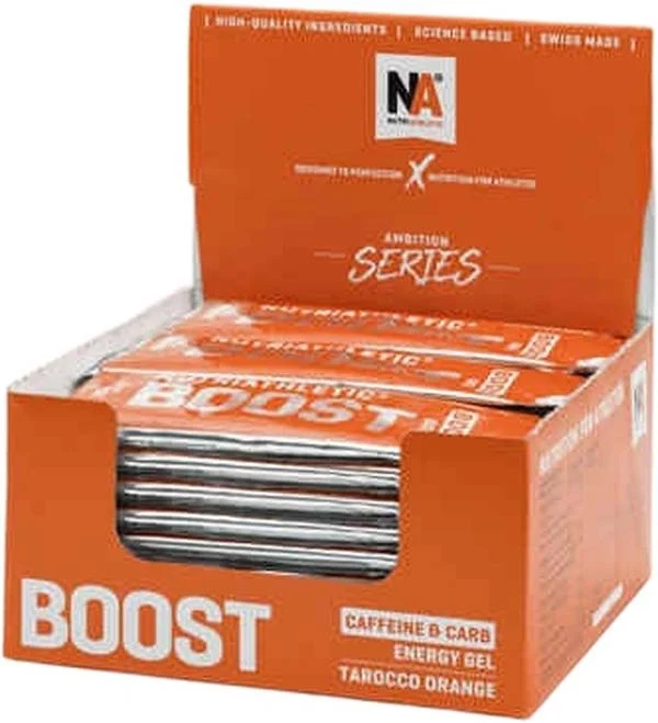 Nutriathletic Boost Gel Carb & Caffeine Tarocco Orange 30 Box 37.5 g
