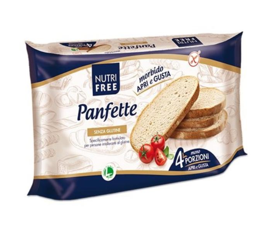 Nutrifree Panfette geschnittene Brotscheiben glutenfrei 4 x 75 g