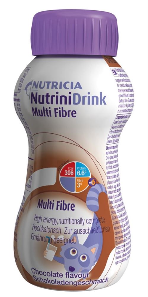 Nutrini Drink Multi Fibre Schokolade 200 ml