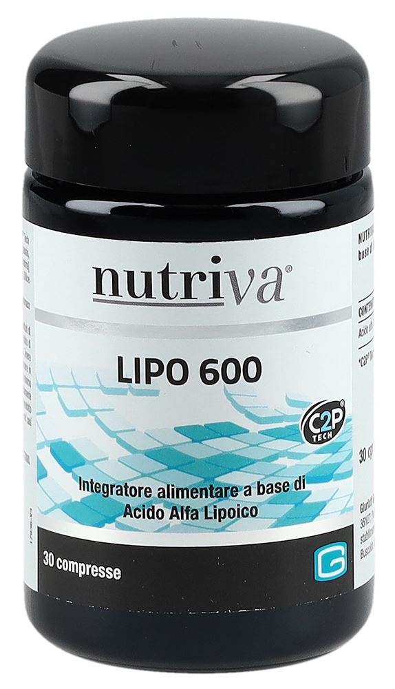 nutriva Lipo 600 Tabl 1200 mg Glas 30 Stk