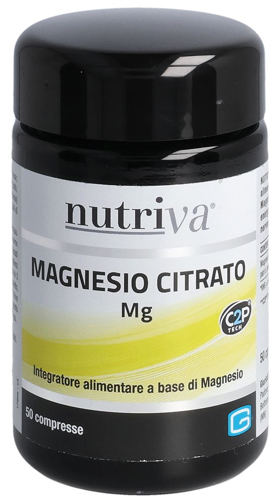 nutriva Magnesio Citrato Tabl 1150 mg Glas 50 Stk
