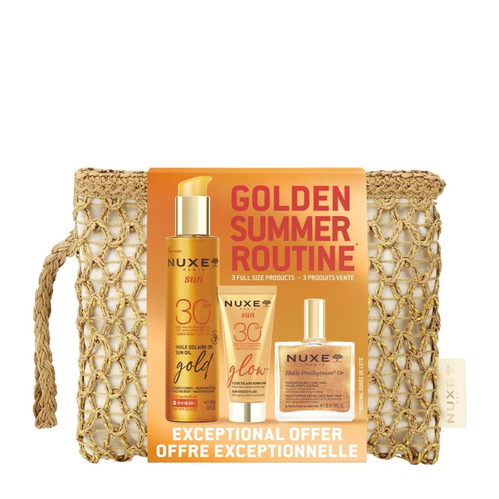 Nuxe Goldene Sommer-Routine Set 3 Stück