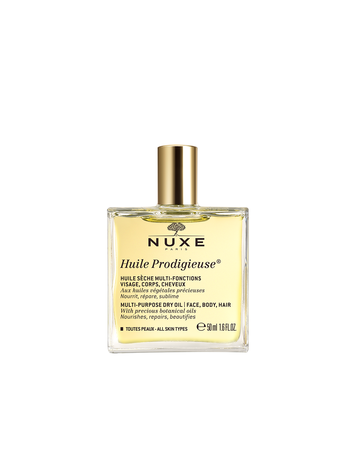 Nuxe Huile Prodigieuse Visage Corps Cheveux 50 ml