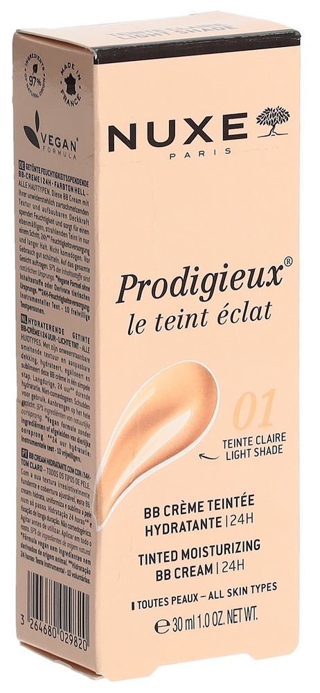 Nuxe Prodig Teint BB Crème Perf Hydratant Claire 30 ml
