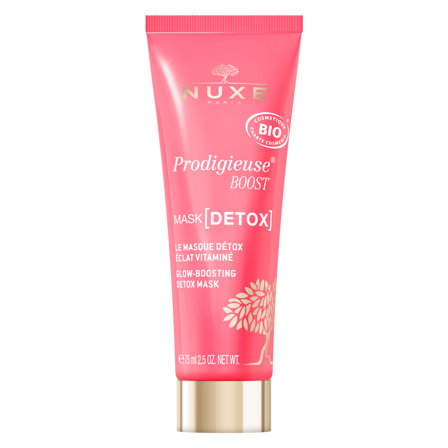Nuxe Prodigieuse Boost Masque Detox Bio 75 ml