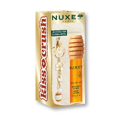 Nuxe Rêve de Miel Lippenpflege 2 Stück mit Honig mit Etui und Charms