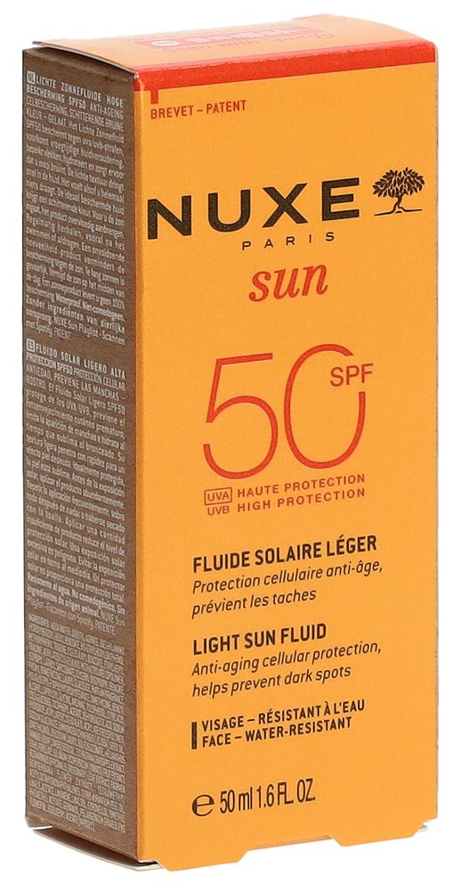 Nuxe Sun Visage Haute Protection Spf50 lég Fl 50 ml
