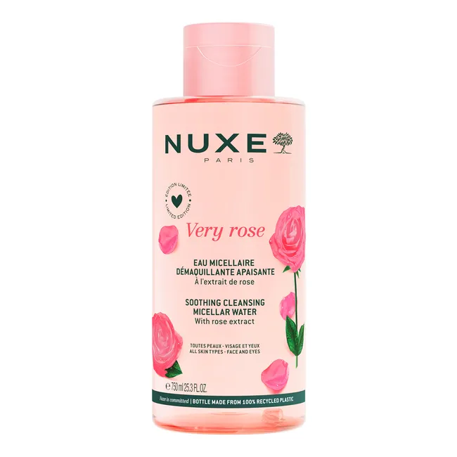Nuxe Very Rose Beruhigendes Mizellenwasser 3-In-1 750 ml