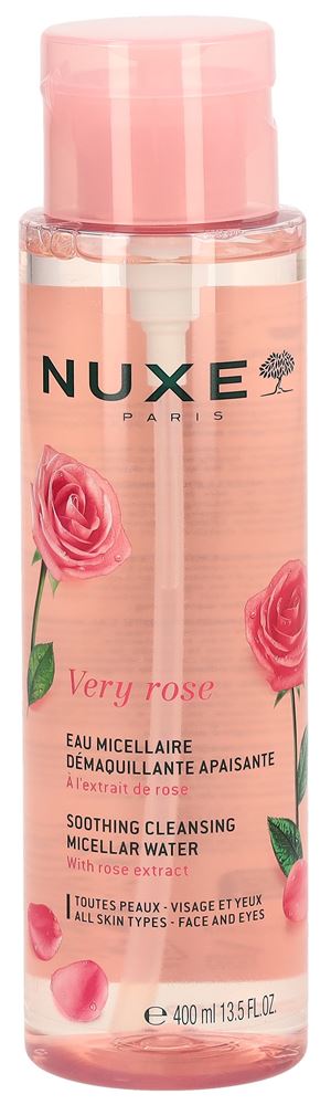 Nuxe Very Rose Eau Micellaire Démaq 3en1 400 ml