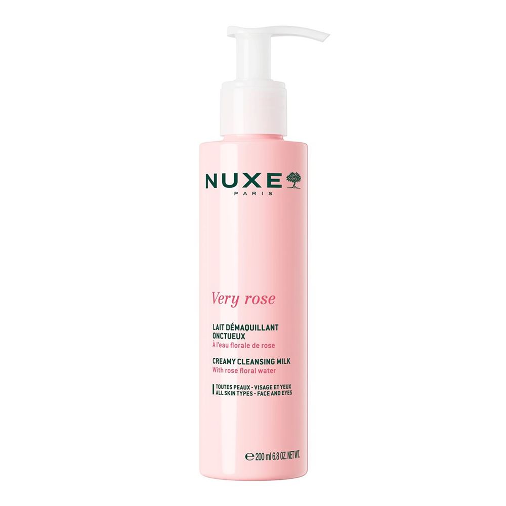 Nuxe Very Rose Onctueux Lait Démaquillant 200 ml