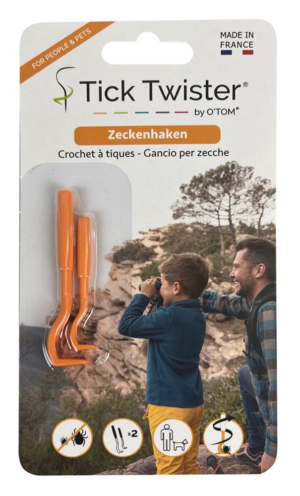O'tom Tick Twister Zeckenhaken 2 Stk
