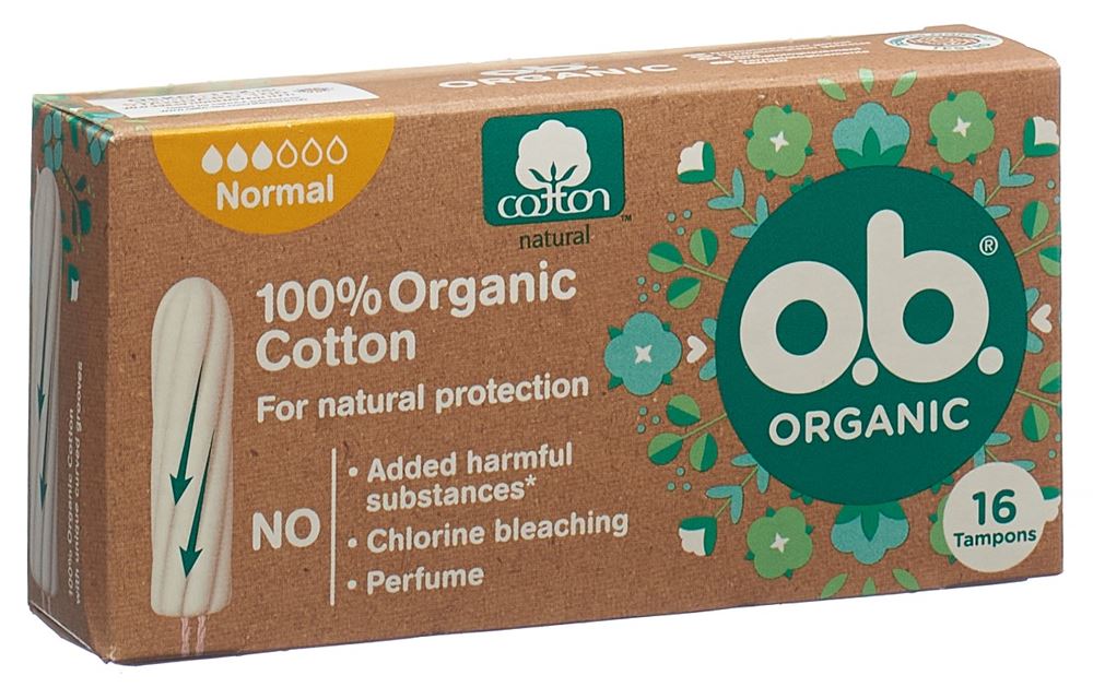 OB Organic Normal Box 16 Stk