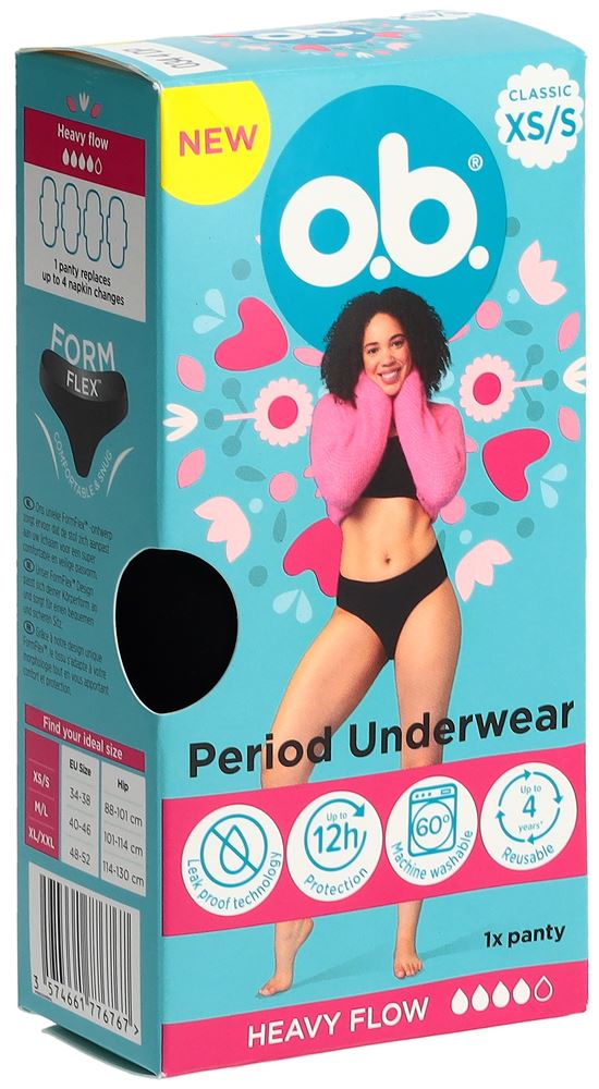 OB Periodenslip Xs/S