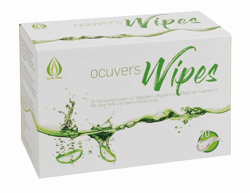 Ocuvers Wipes Reinigungstücher Btl 20 Stk