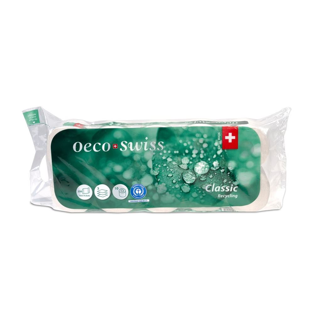 Oeco Swiss Toilettenpapier Rolle 10 Stk