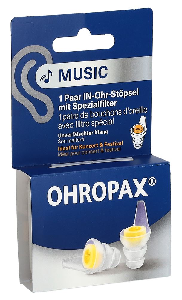Ohropax Ohrstöpsel Music 1 Paar