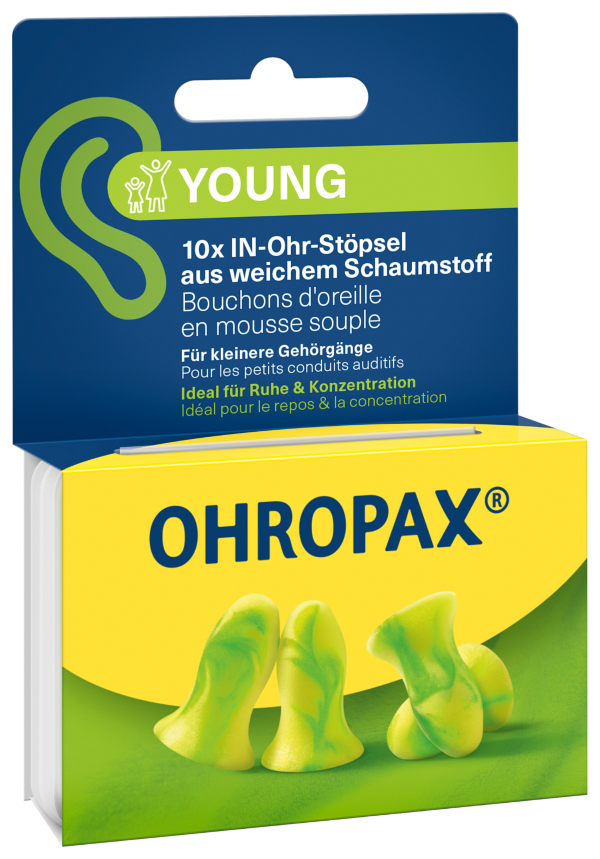 Ohropax Ohrstöpsel Young Soft 10 Stk