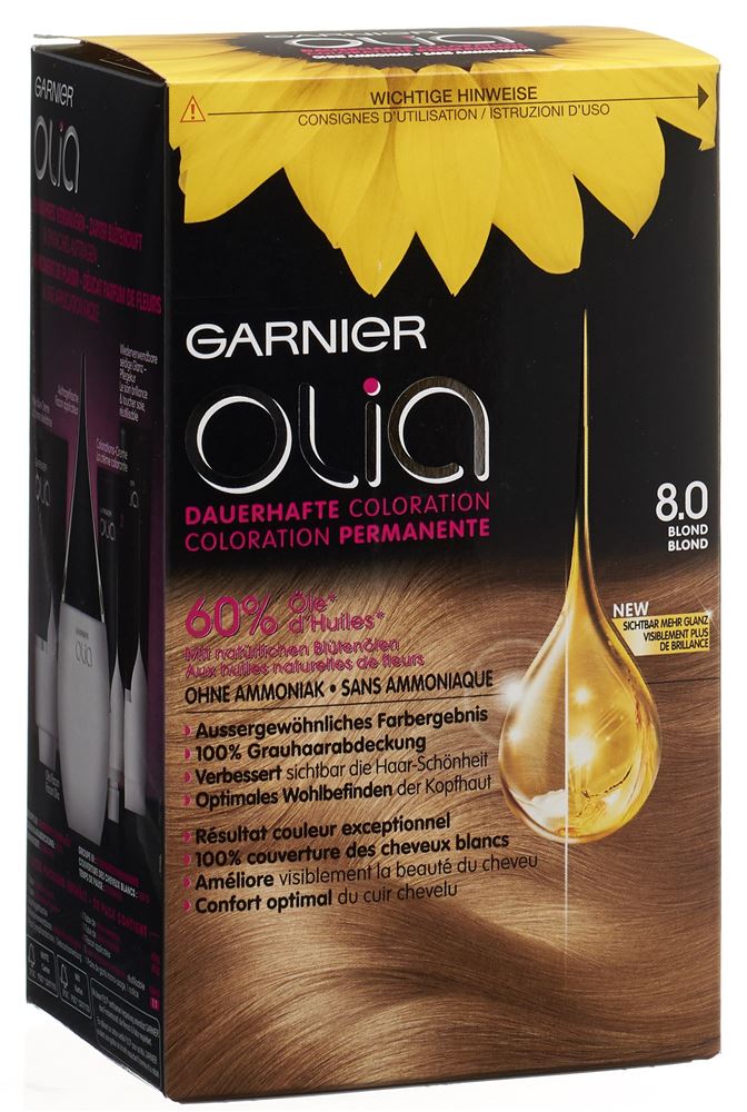 Olia Haarfarbe 8.0 Blond