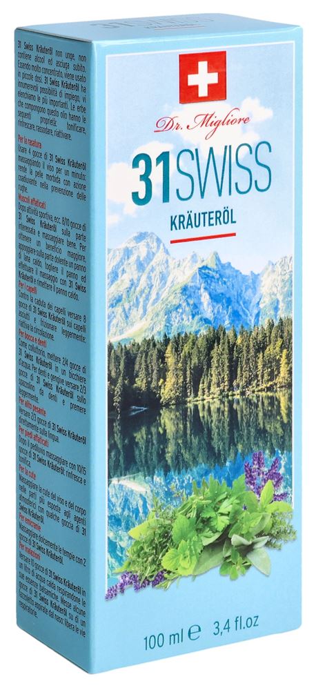 Olio 31 Original Swiss Kräuteröl 100 ml