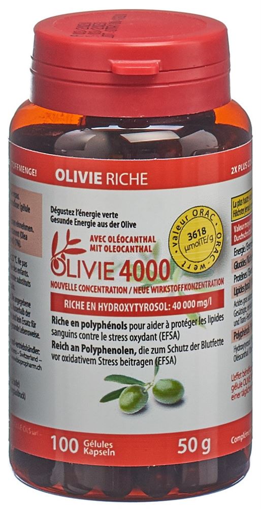 Olivie Force 500 mg gélules végétale 100 Stk