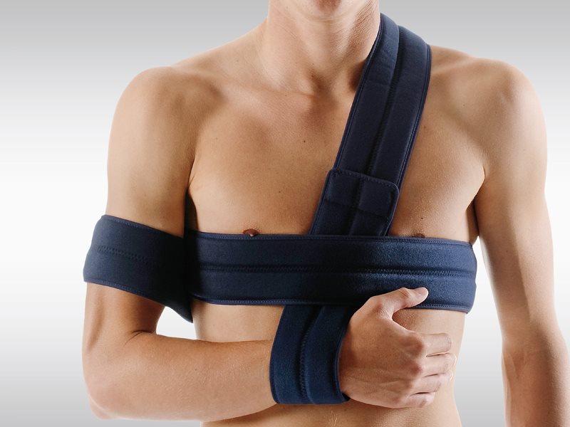 Omnimed Ortho Omo Gilchrist Schulterfixation blau