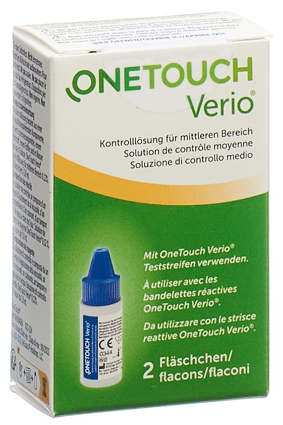One Touch Verio Kontrolllösung 2 x 3.8 ml