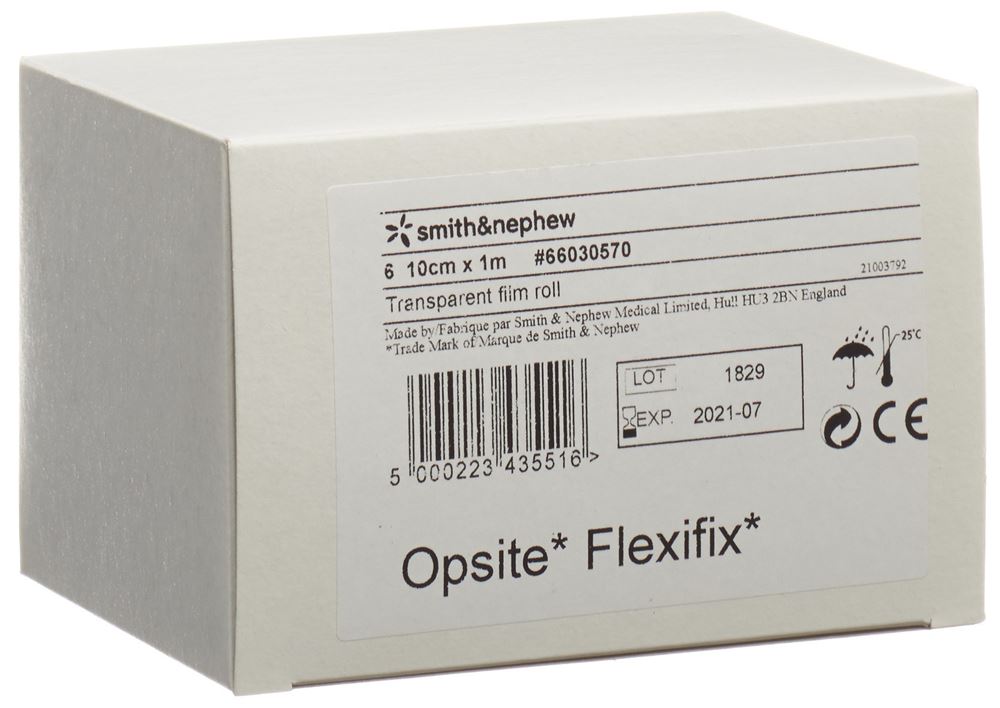 Opsite Flexifix transparente Folie 10cmx1m 6 Rolle