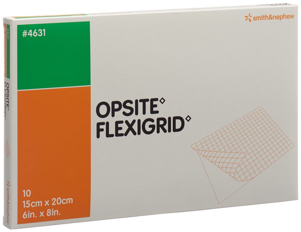 Opsite Flexigrid Wundverband 15x20cm Btl 10 Stk