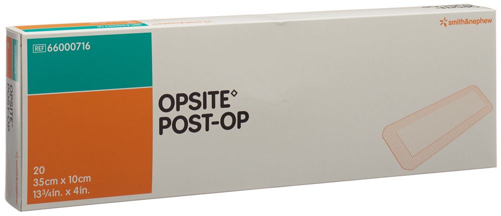 Opsite Post OP Folienverband 35x10cm steril 20 Btl