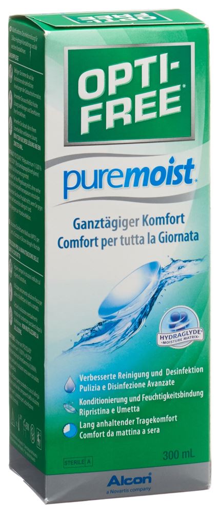 Opti Free PureMoist Multifunktions-Desinfektionslösung Lös Fl 300 ml