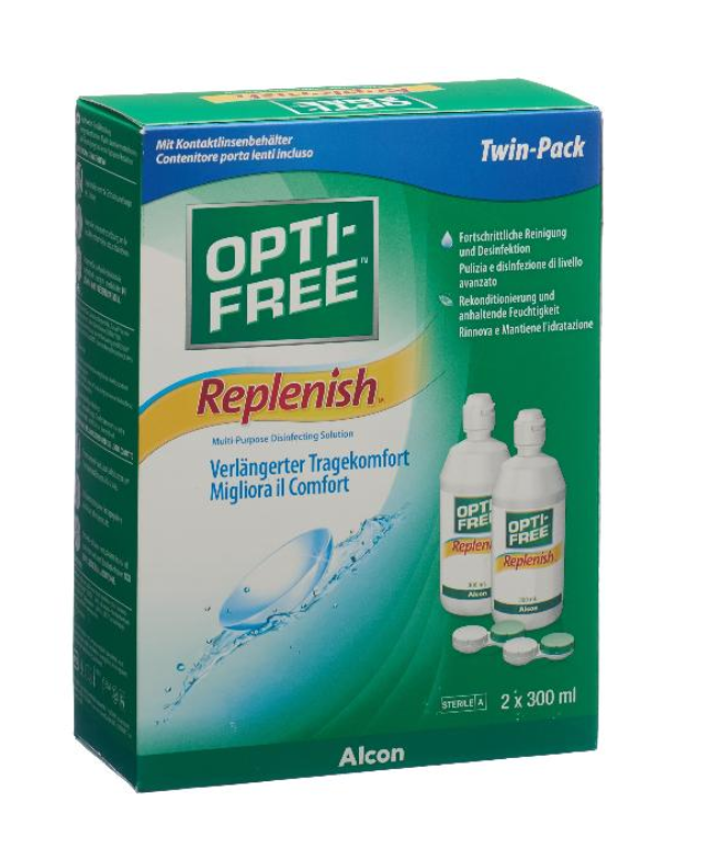 Opti Free RepleniSH Desinfektionslösung 2 Fl 300 ml