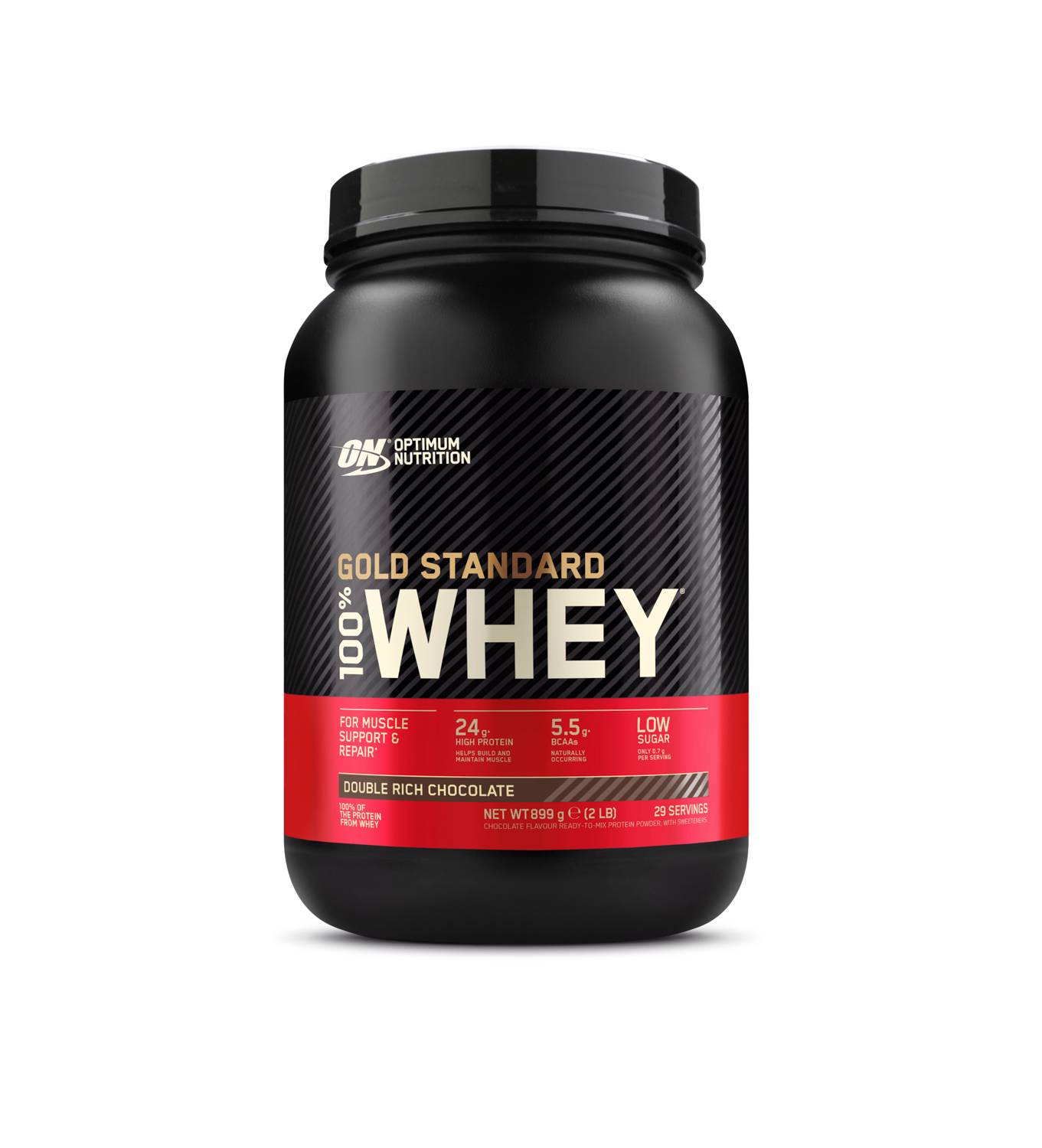Optimum 100% Whey Gold Standard Chocolate Double Rich 2lb Ds 900 g