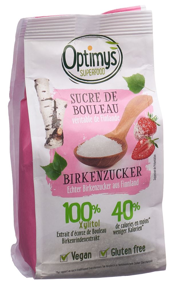 Optimys Birkenzucker Xylitol Btl 400 g