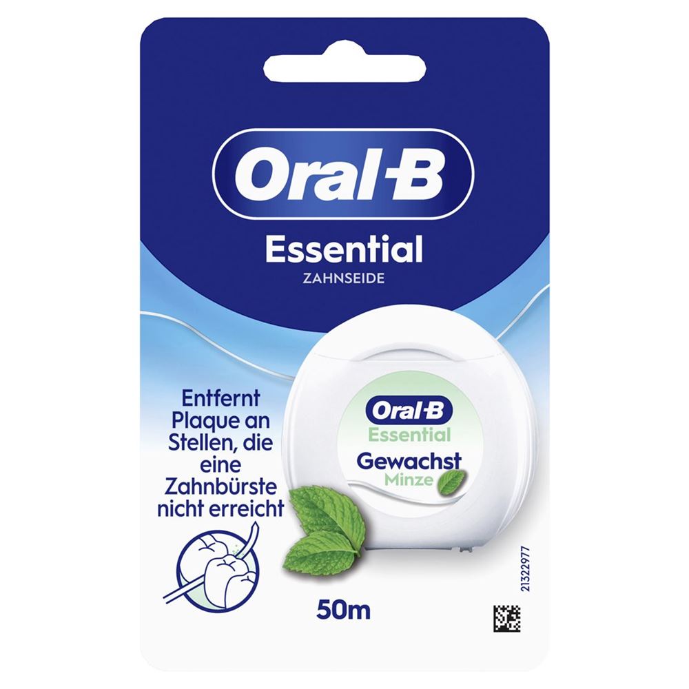 Oral-B Essentialfloss 50m Mint gewachst