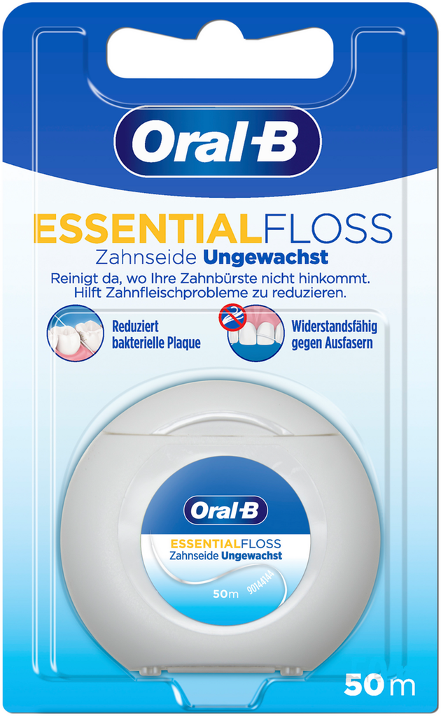 Oral-B Essentialfloss 50m ungewachst