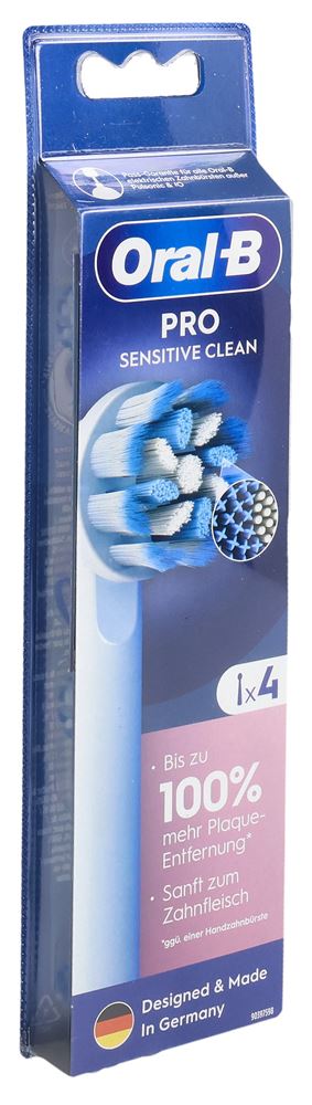 Oral-B (Pi-Gax) Aufsteckbürsten Sensitive Clean Pro 4 Stk