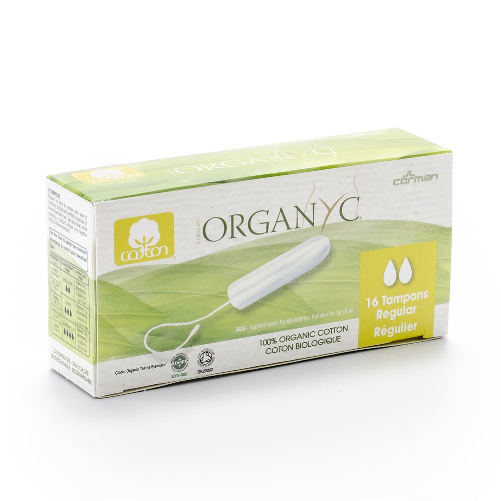 Organyc Tampons Regular 16 Stk