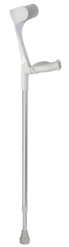 Ossenberg Krücke alu/grau Orthogriff 140kg 1 Paar