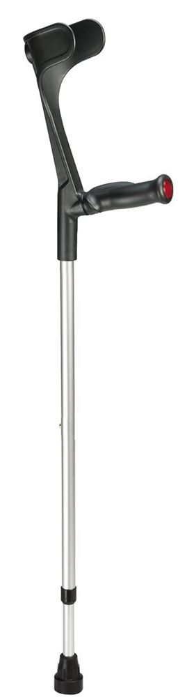 Ossenberg Krücke alu/schwarz Orthogriff 140kg 1 Paar