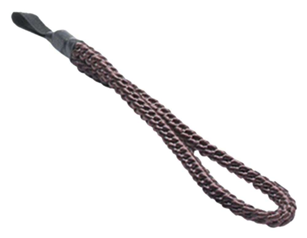 Ossenberg Stockschlaufe mit Gummiband braun