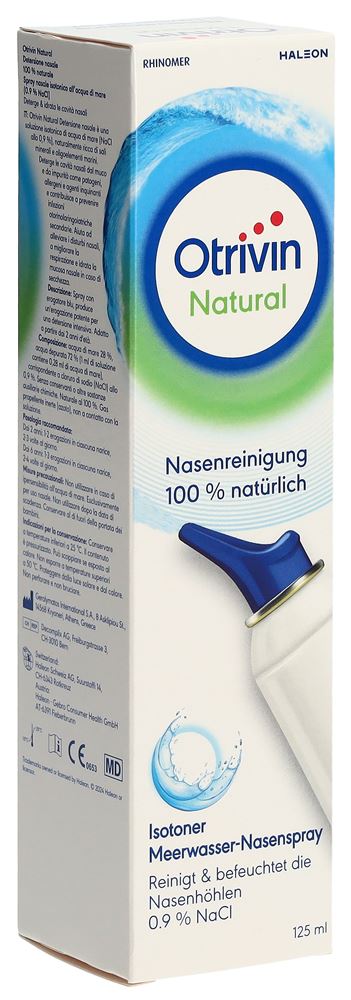 Otrivin Natural Nasenreinigung Spr 125 ml