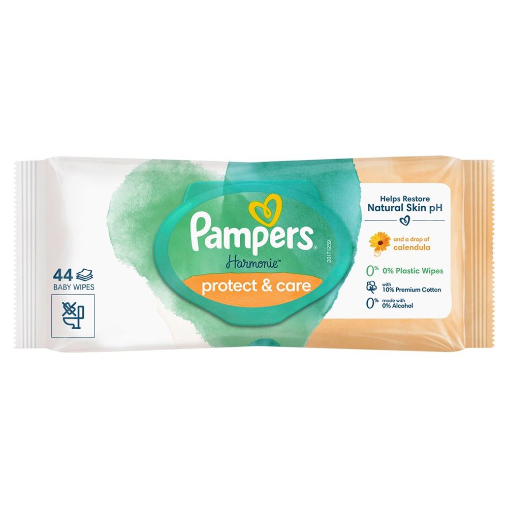 Pampers Feuchte Tücher Harmonie Calendula 44 Stk