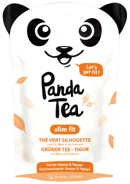 Panda Tea Grüntee Slim Fit Figur Btl 28 Stk