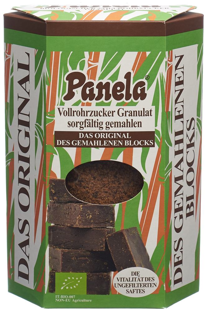Panela Vollrohrzucker Gran soft Bio 500 g