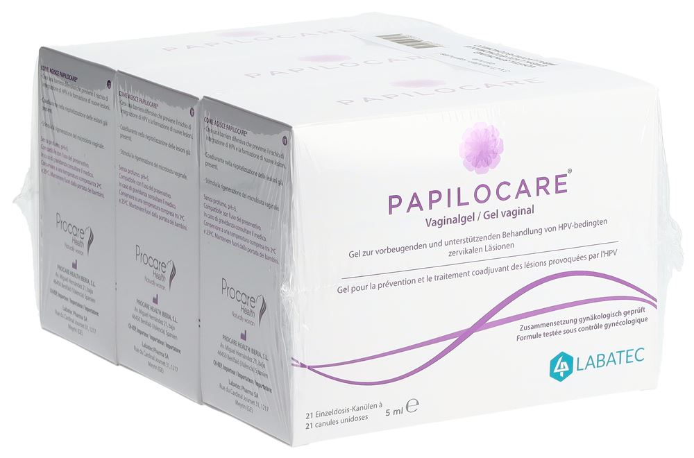 Papilocare Vaginalgel 63 x 5 ml