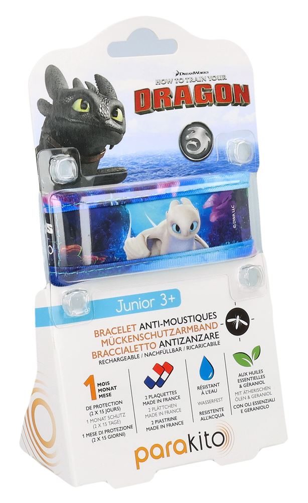Parakito Armband Junior Universal Dragon weiss