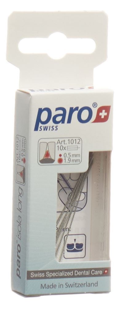 paro Isola Long 1.9mm xxx-fein weiss zylindrisch 10 Stk