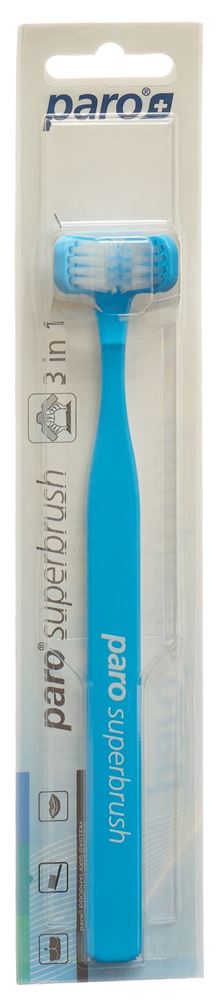 paro Super Brush Drei-Kopf-Bürste
