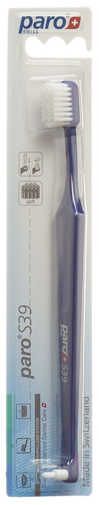 paro Zahnbürste S39 mit Interspace soft Blist